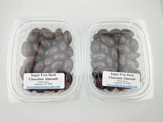 Chocolate Almonds (Sugar Free) 2/7oz. Containers