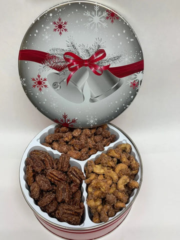 Cinnamon Roasted Nuts 3 Flavor Assortment Gift Tin