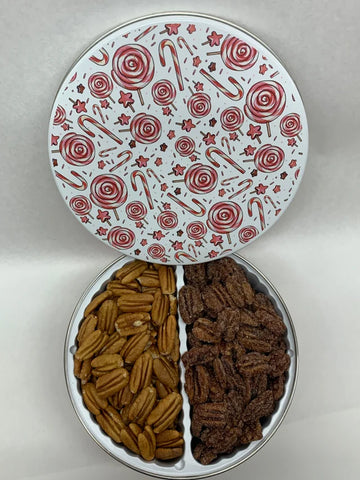 Cinnamon Roasted Nuts Gift Tin 2 Flavor