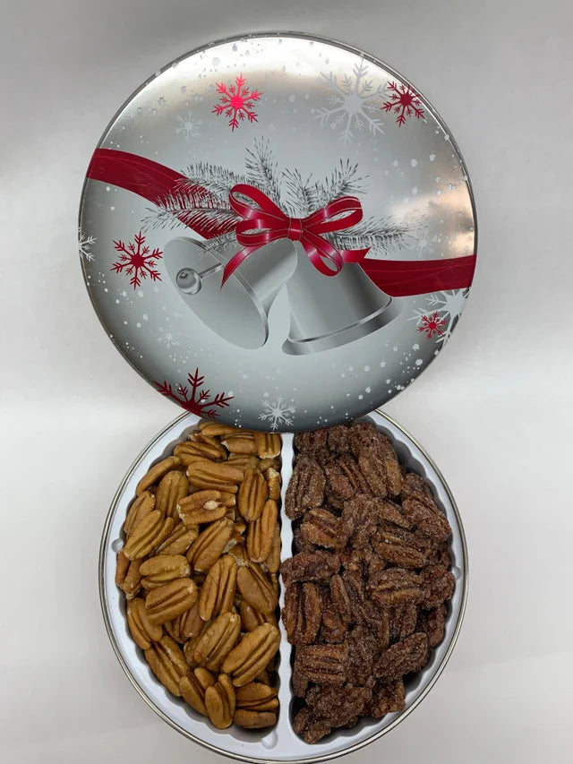 Cinnamon Roasted Nuts Gift Tin 2 Flavor